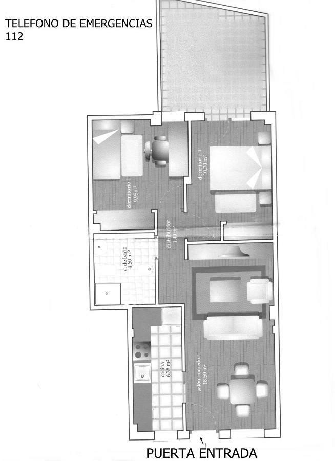 Apartamento Turistico Dct. Creus Guadalajara Bagian luar foto